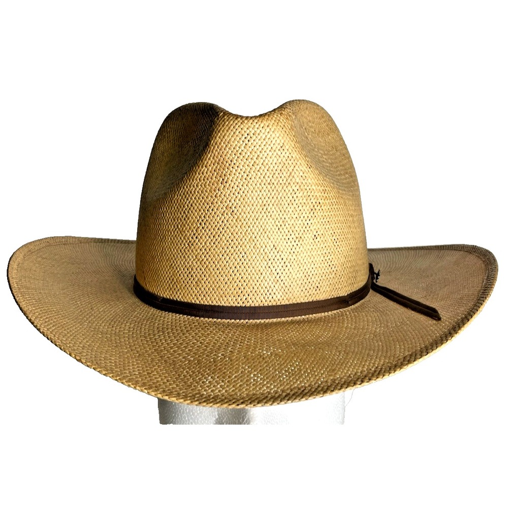 Stetson Delta Natural 5x Brim 6 3/4 Straw USA Made WS5623B2
